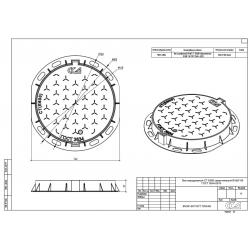 Люк аэродромный CТ(Е600)-К-2-60 сверхтяжелый ВЧШГ-50 ГОСТ 3634-2019