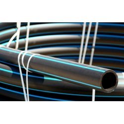 Труба напорная ПНД ПЭ100 SDR21 d90 х 4.3 L=100 м (бухта) ГОСТ 18599-2001