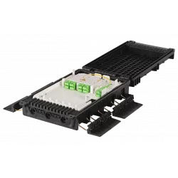 Муфта-кросс оптическая МКО-П2/СМ3-2SC-2SC/APC -2SC/APC ССД