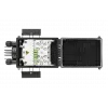 Муфта-кросс оптическая МКО-Ш1/С09-1PLC4-SC/APC-10SC-5SC/ACP-1SC/APC ССД