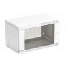 Шкаф телекоммуникационный настенный разборный 19”,6U(600x350), ШТ-НСр-6U-600-350-С дверь стекло ССД