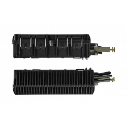 Муфта-кросс оптическая МКО-П3/СМ5-1PLC8-SC/APC-20SC-9SC/APC -1SC/APC ССД