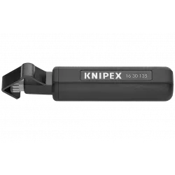 KN-1630135SB Стриппер для круглого кабеля из ПВХ, резины, силикона, тефлона (ПТФЭ), Ø 6 -29 мм, длина 135 мм, SB