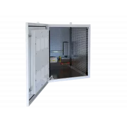 Шкаф климатический  навесной с комплектацией 19",15U(600x350), ШКТ-НВ-15U-600-350-КОМ-3