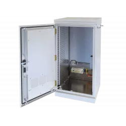 Шкаф климатический  напольный с комплектацией 19",12U(600x600) ШКТ-НП-12U-600-600-КОМ-3