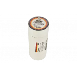 KR-09-2801 Изолента ПВХ профессиональная KRANZ 0.18 х 19 мм х 20 м, белая, упаковка 10 роликов