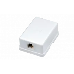 03-0001-4 Телефонная розетка 1 гн. RJ-11(6P-2C), внешняя (50 шт/уп)  PROconnect
