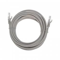 02-0290-5 REXANT Патч-корд U/UTP, CAT 6, RJ45-RJ45, 26AWG, LSZH, серый, 5м