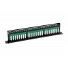 02-0033 REXANT PRO Патч-панель высокой плотности с кабельными органайзерами 19", 1U, 48 портов, UTP, RJ-45, CAT 5e