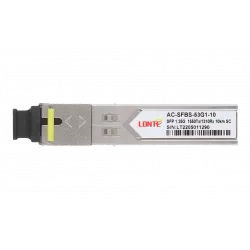 Модуль SFP WDM 1.25G Tx1550/Rx1310 10km SC DDM