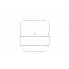 Шкаф телекоммуникационный напольный 19",42U(600x800), ШТ-НП-42U-600-800-М, передняя дверь металл ССД