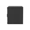 Шкаф телекоммуникационный настенный разборный черный 19”,9U(600x450), ШТ-НСр-9U-600-450-М-Ч дверь металл ССД