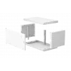 Шкаф телекоммуникационный настенный разборный 19”,6U(600x650), ШТ-НСр-6U-600-650-П дверь перфорированная ССД