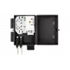 Муфта-кросс оптическая МКО-П3/СМ5-1PLC8-SC/APC-20SC-9SC/APC -1SC/APC ССД