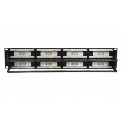 10-0405 SUPRLAN Патч-панель 19", 48хRJ-45, UTP, Cat.5e, 2U
