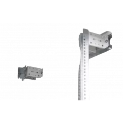 Шкаф телекоммуникационный напольный 19",33U(800x800), ШТ-НП-33U-800-800-М, передняя дверь металл ССД