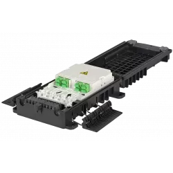 Муфта-кросс оптическая МКО-П1-М/С09-10SC-8SC/APC-8SC/APC ССД