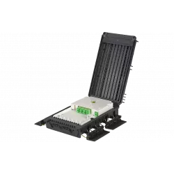 Муфта-кросс оптическая МКО-П2/С09-12SC-10SC/APC-10SC/APC ССД