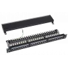 PP24-1UC6S-D05 ITK 1U патч-панель кат.6 STP, 24 порта (Dual), с кабельным органайзером