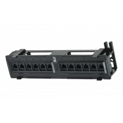 PP12-C5EU-D05 ITK Настенная патч-панель кат.5Е UTP, 12 портов (IDC Dual)