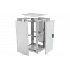 Шкаф телекоммуникационный напольный 19",27U(600x800), ШТ-НП-27U-600-800-М, передняя дверь металл ССД