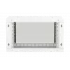Шкаф телекоммуникационный настенный разборный 19”,6U(600x650), ШТ-НСр-6U-600-650-С дверь стекло ССД