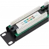 04-0021 REXANT Патч-панель 19", 1U, 24 порта RJ-45, категория 5e