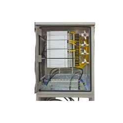 Шкаф с цоколем ВОКС-УФП-720(30П) с кронштейном и органайзером (корпус)