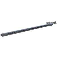 Вертикальный блок розеток,БР-20SСH-16А-Ш-3, 16А, 20 розеток Schuko, 33-48U, шнур 3м