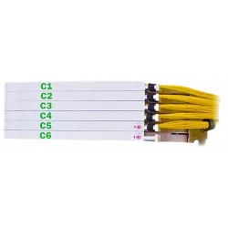 Блок кроссовый 6 модулей КБ6-П6-144SC-144SC/APC-144SC/APC ССД ВОКС-ФП-СТ