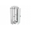 Шкаф телекоммуникационный напольный 19",42U(600x800), ШТ-НП-42U-600-800-М, передняя дверь металл ССД