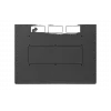 Шкаф телекоммуникационный настенный разборный черный 19”,18U(600x650), ШТ-НСр-18U-600-650-С-Ч дверь стекло ССД