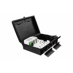 Муфта-кросс оптическая МКО-П3/C09-20SC-8SC/APC -8SC/APC ССД