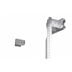 Шкаф телекоммуникационный напольный 19",33U(800x1000), ШТ-НП-33U-800-1000-П, передняя дверь перфорированная ССД