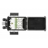 Муфта-кросс МКО-Ш1/С09-2PLC4-SC/APC-10SC-10SC/APC-2SC/APC ССД