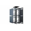 Шкаф телеком. напольный серверный ЦОД 19",42U(800x1200) , ШТ-НП-СЦД-42U-800-1200-П2П передняя дверь перфорированная,задняя перф.двойная. RAL9005