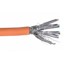 LC1-C6A04-622 ITK Кабель связи витая пара S/FTP, кат.6A 4х2х23AWG solid, LSZH, 305м, зеленый