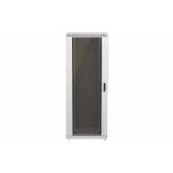 Шкаф телекоммуникационный напольный 19",24U(800x1000), ШТ-НП-24U-800-1000-С, передняя дверь стекло ССД