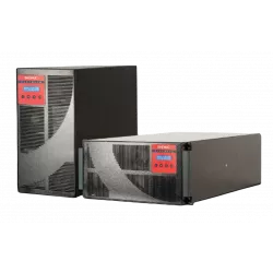 SOLOMD5A20 Онлайн ИБП Solo MD, 5000 ВА/4500 Вт, 1/1, Rack 5U, RS-232, EPO, 6xIEC C13, 4xIEC C19 + клеммная колодка, 2x15x7Ач