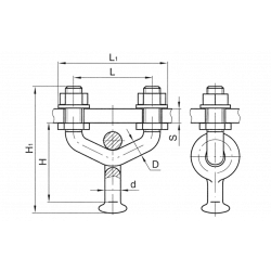 Узел крепления КГП-7-2Б