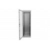 Шкаф телекоммуникационный напольный 19",42U(600x600), ШТ-НП-42U-600-600-П, передняя дверь перфорированная ССД