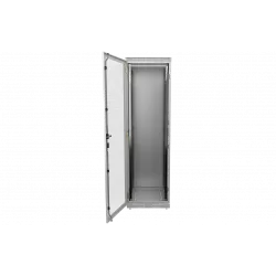 Шкаф телекоммуникационный напольный 19",42U(600x600), ШТ-НП-42U-600-600-П, передняя дверь перфорированная ССД