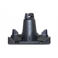 GALMAR GL-11706 Держатель на плоскую крышу для токоотвода (D8 мм, для приклеивания, пластик)