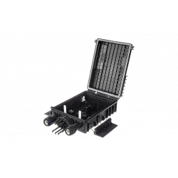 Муфта-кросс оптическая МКО-Ш1/С09-1PLC4-SC/APC-10SC-5SC/ACP-1SC/APC ССД