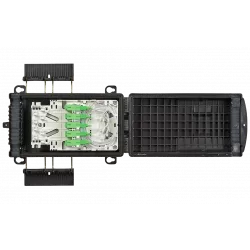 Муфта-кросс оптическая МКО-П1-М/C09-1PLC8-SC/APC-10SC-10SC/APC-2SC/APC ССД