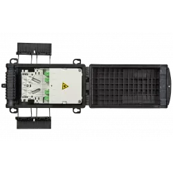Муфта-кросс оптическая МКО-П1-М/С09-10SC-8SC/APC-8SC/APC ССД