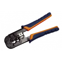 TM1-B10H ITK Инструмент обжим для RJ-45,12,11 без храп мех сине-оранж