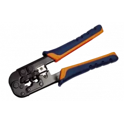 TM1-B10H ITK Инструмент обжим для RJ-45,12,11 без храп мех сине-оранж