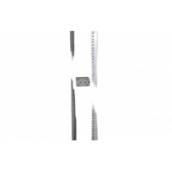 Шкаф телекоммуникационный напольный 19",33U(800x800), ШТ-НП-33U-800-800-М, передняя дверь металл ССД