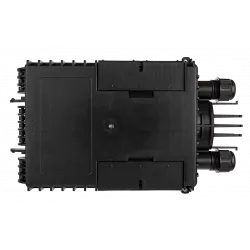 Муфта-кросс оптическая МКО-Ш1/С09-1PLC4-SC/APC-10SC-5SC/ACP-1SC/APC ССД